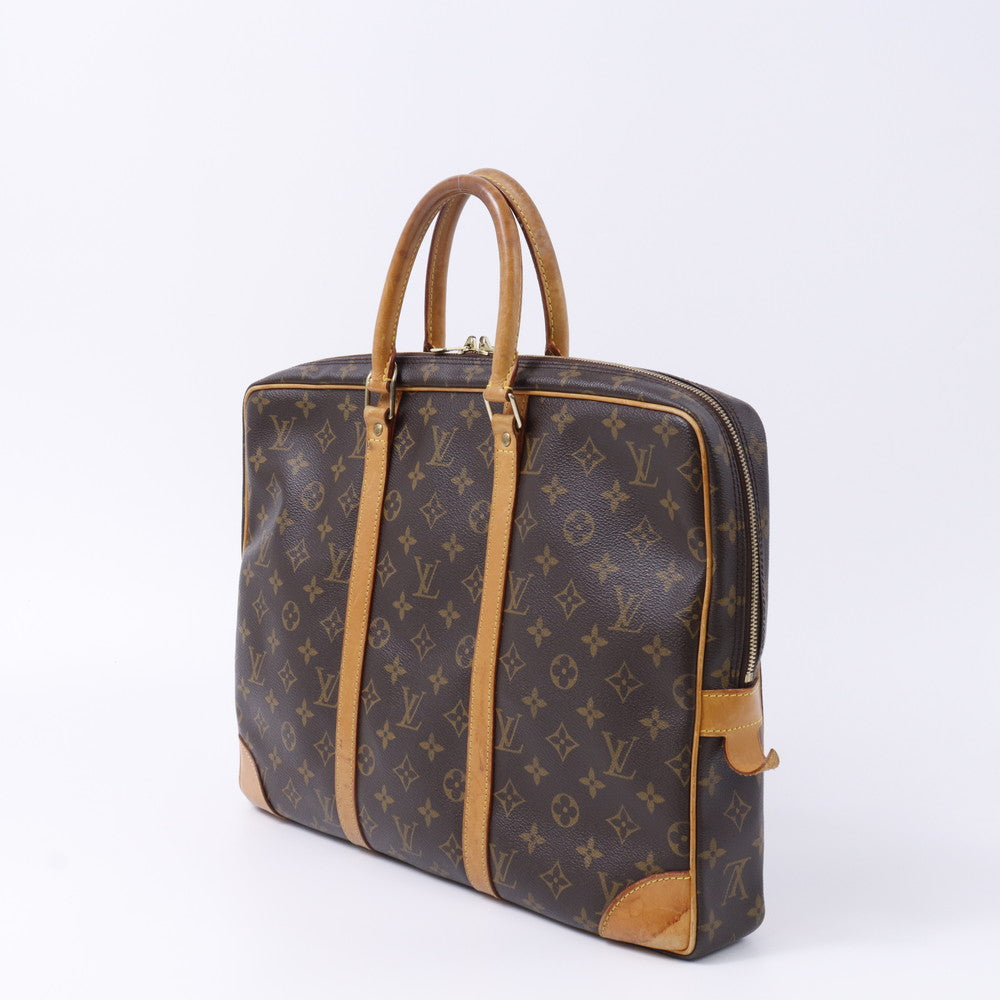 LOUIS VUITTON ポルトドキュマン・ヴォワヤージュ ブラウン M53361