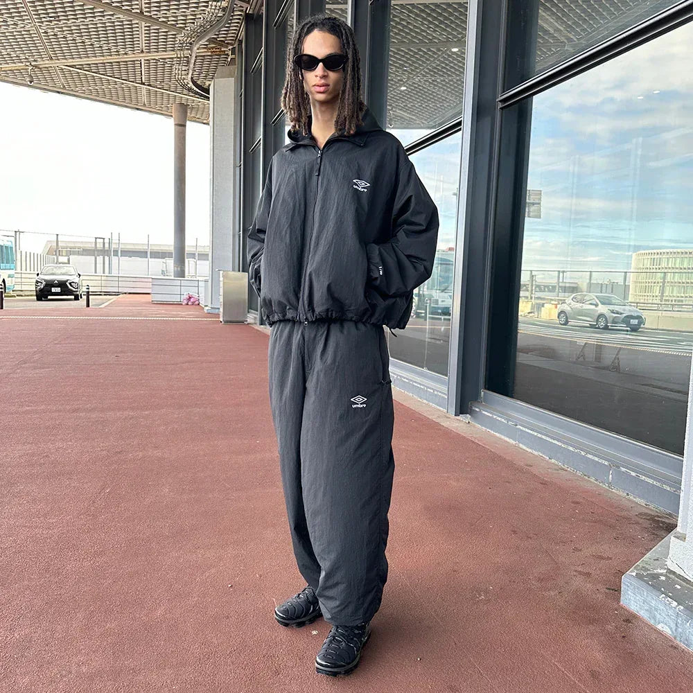 BASICKS x Umbro Nylon Track Jacket & Pants - Navy - VENTURER