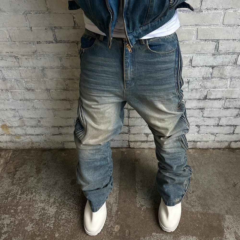 XWORE NYC(ウォー) 商品ページ - Waved Blue Denim - Blue - VENTURER