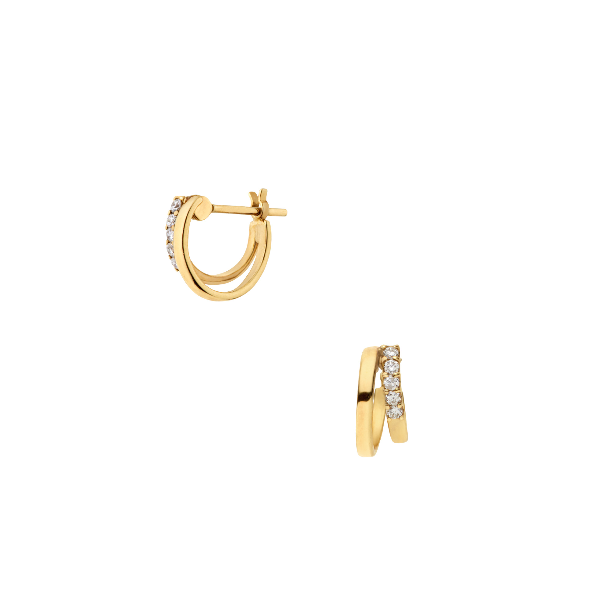 AGVA1156__DI ダイヤモンド フープピアス｜ピアス｜ヴァンドーム青山