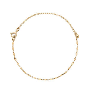 GJVU0004LSYG イエローゴールド アンクレット｜アンクレット｜ヴイエー