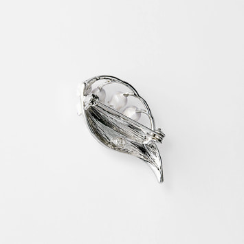 VBRV3148__W2 すずらん ブローチ｜ブローチ｜ヴァンドームブティック