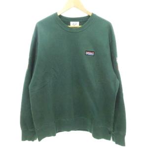 HRC Honda Fox Racing トレーナー ロゴ ワッペン クルーネック L