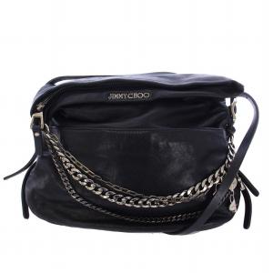 バイカーチェーン ショルダーバッグ クロスボディバッグ レザー