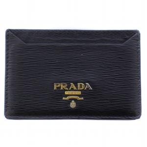 カードケース 定期入れ 名刺入れ ロゴ レザー 黒 ブラック（2024/12/01