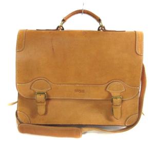 ブリーフケース ビジネスバッグ ヌメ革 オールレザー 3WAY ショルダー