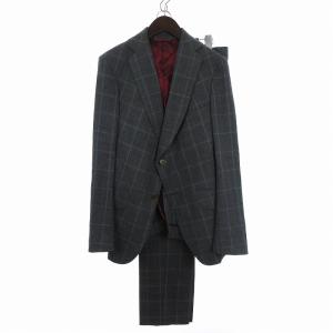 3ピース スーツ セットアップ ジャケット パンツ ベスト チェック
