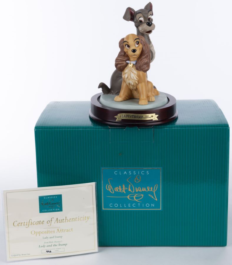 Lady and the Tramp “Opposites Attract” Figurine (2005) - ID