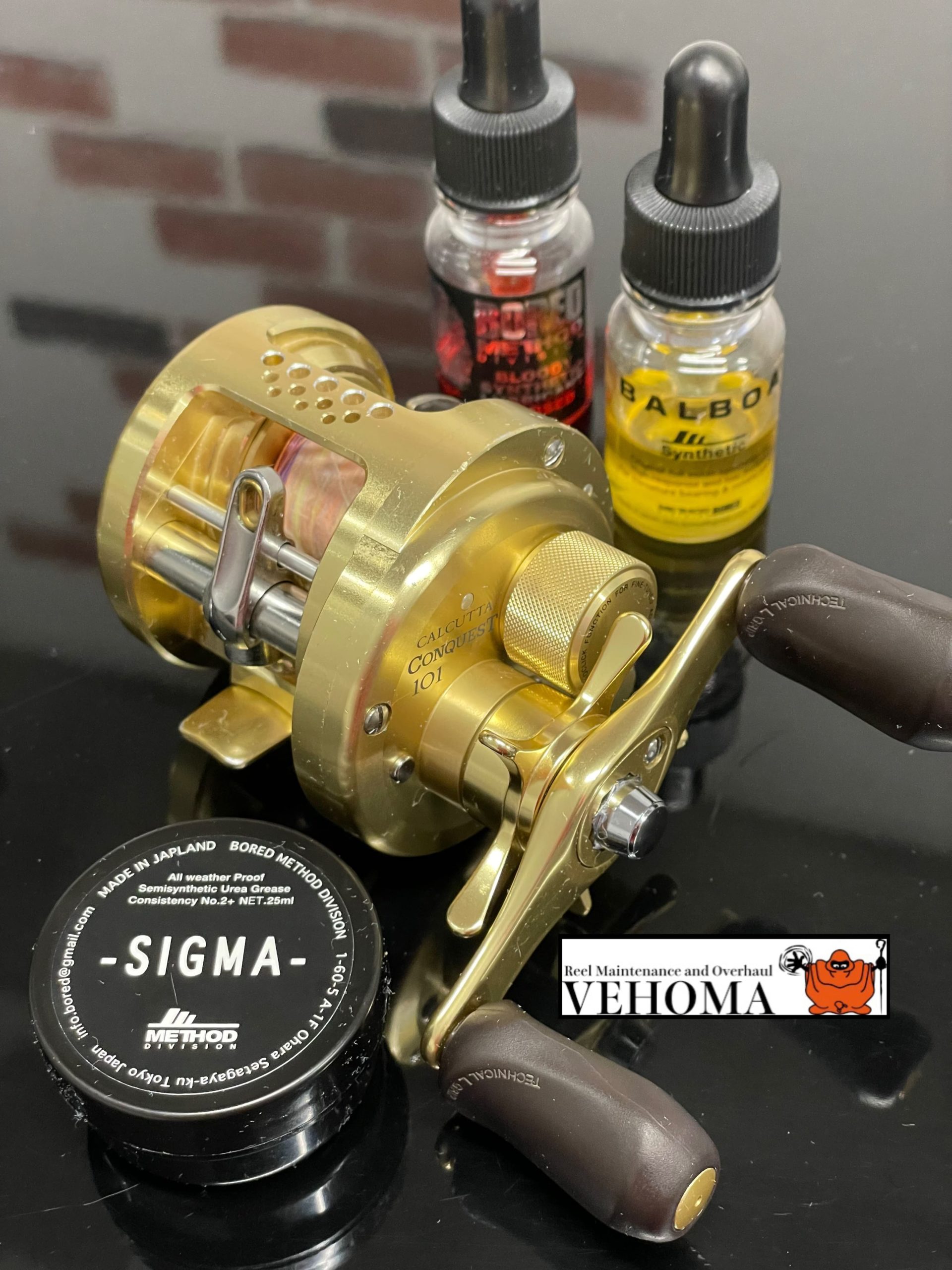 01カルカッタコンクエスト101 オーバーホール ギアダメージ大 ドラグ