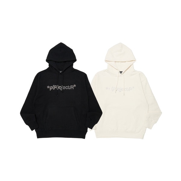 Rhinestone Logo Hoodie | *p(R)ojectR® | VERTICAL GARAGE OFFICIAL