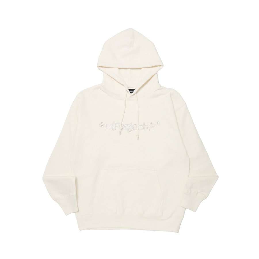 Rhinestone Logo Hoodie | *p(R)ojectR® | VERTICAL GARAGE OFFICIAL