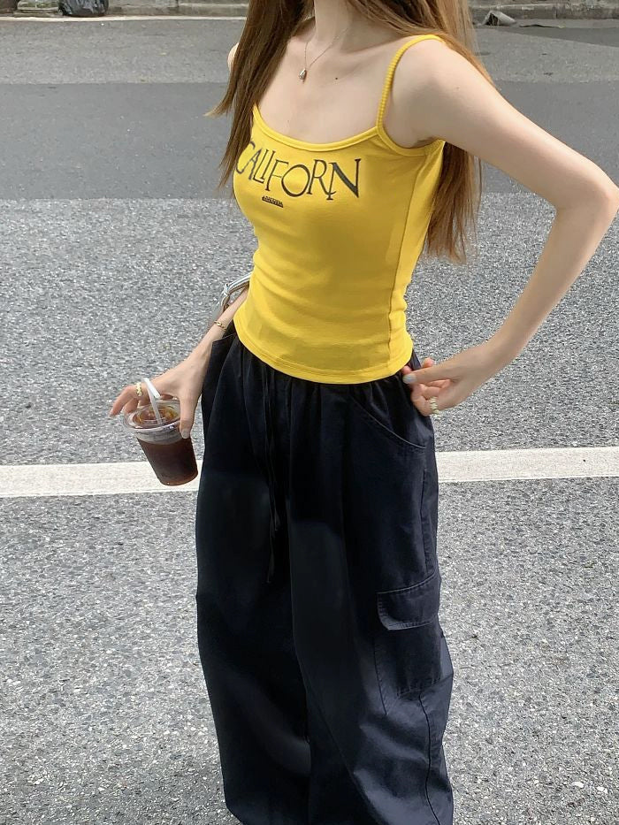 VERILADY |フロントプリントデザインキャミソール