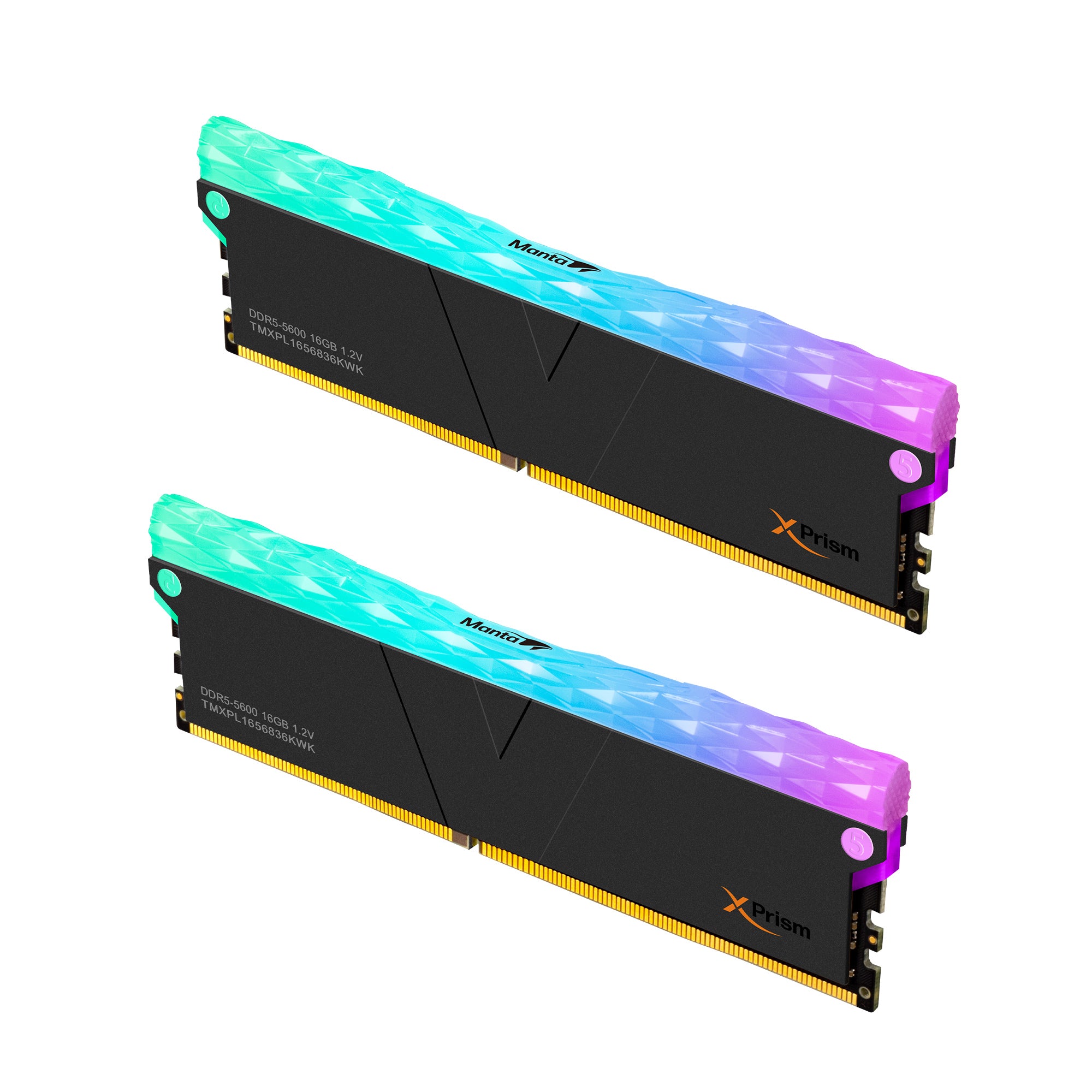 DDR5 | [Manta] XPrism RGB | 32GB (16GBx2) | Gaming Memory