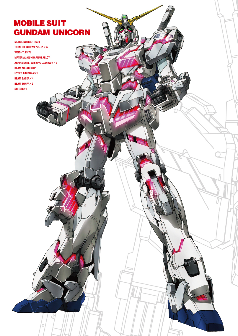 実物大ユニコーンガンダム立像完成記念！「機動戦士ガンダムUC DVD