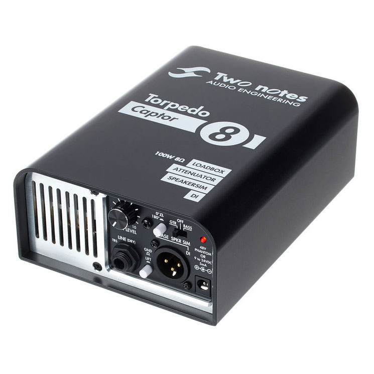Two Notes Torpedo Captor Reactive Loadbox DI and Attenuator - 8