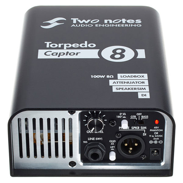 Two Notes Torpedo Captor Reactive Loadbox DI and Attenuator - 8