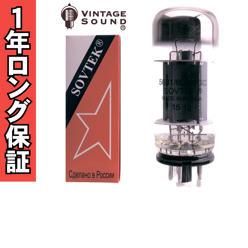 5881 Sovtek 2本マッチ 真空管PX29 - ヴィンテージサウンド