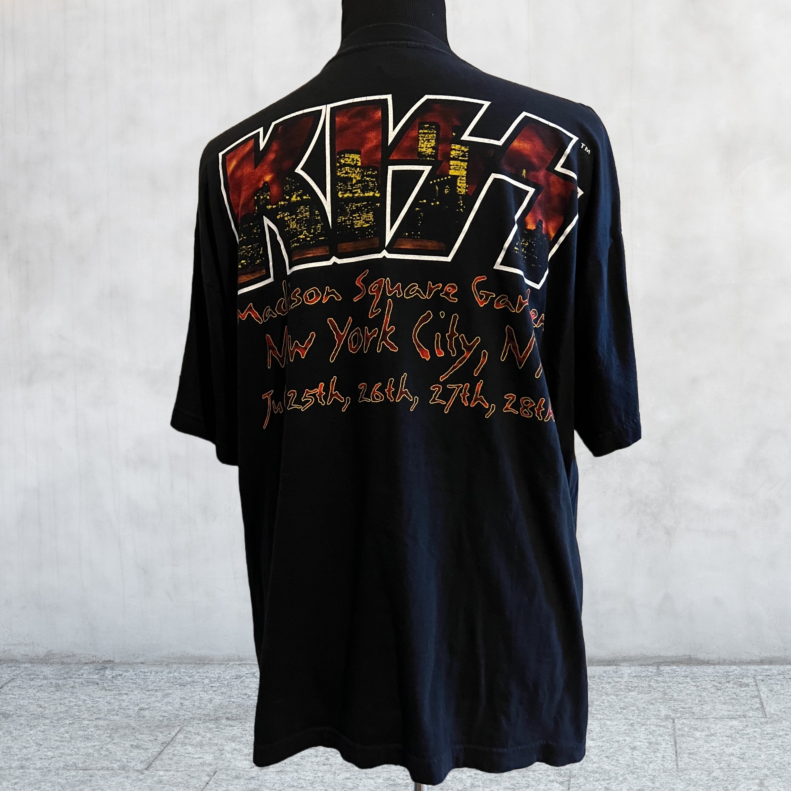 Vintage Kiss Madison Square Garden 1996 Alive Worldwide Tour T