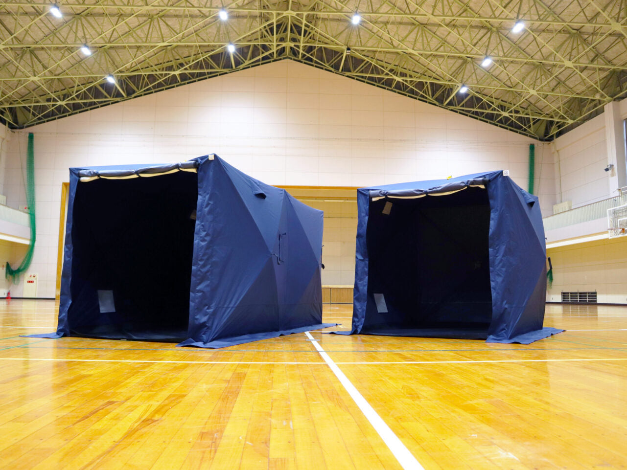 屋外対応防災テント】らくらくシェルターテントDX（デラックス）（VD