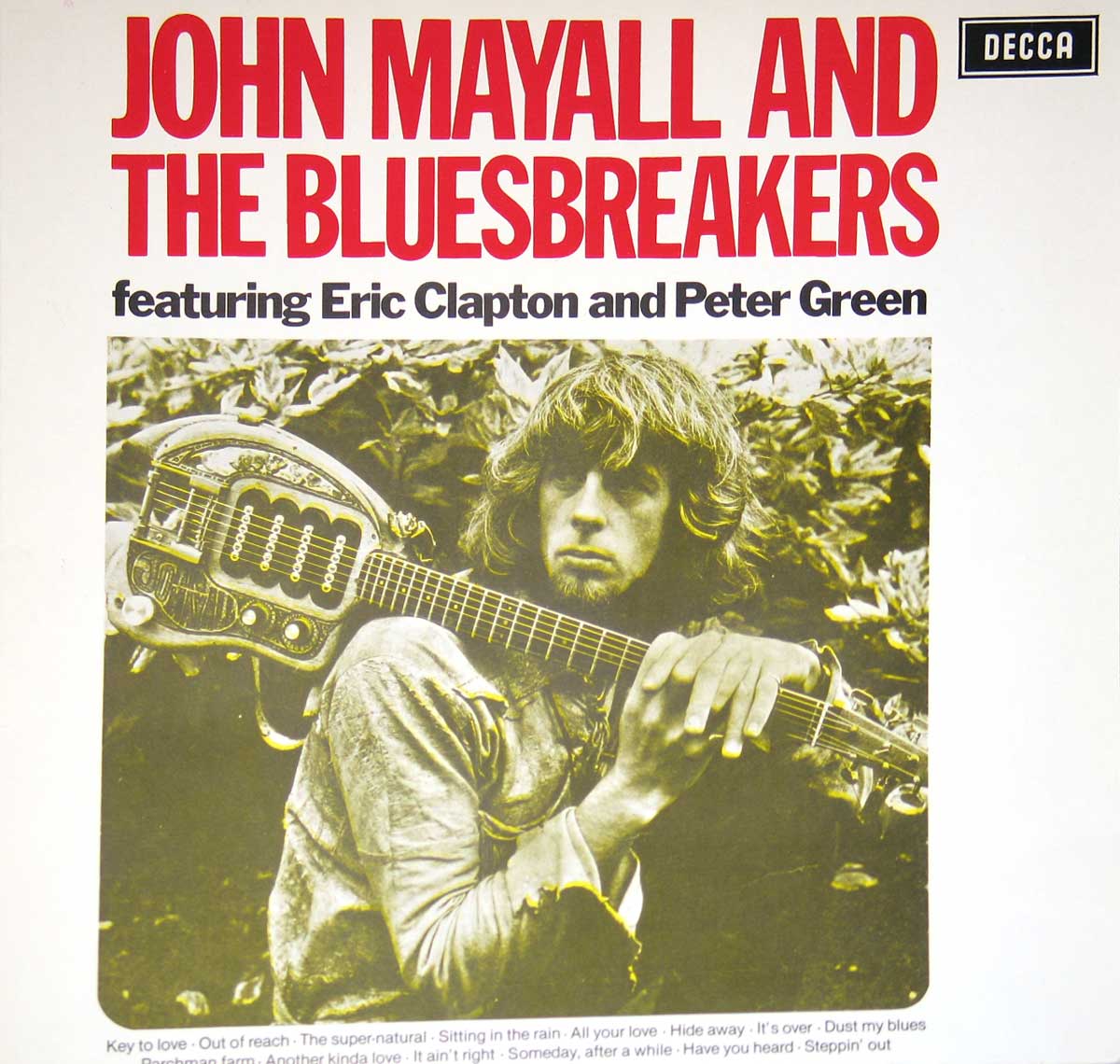 John Mayall Bluesbreakers Featuring Eric Clapton Peter Green