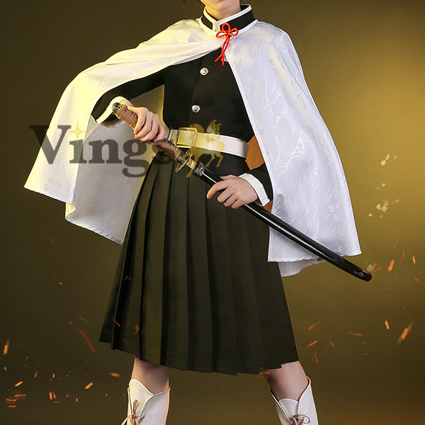 鬼滅の刃 衣装】 アニメ 豪華版 栗花落カナヲ(つゆり かなを) 風