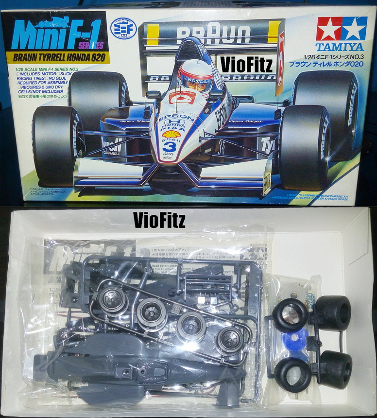 Review: Tamiya Mini F-1: Braun Tyrrell Honda 020 and Footwork FA13