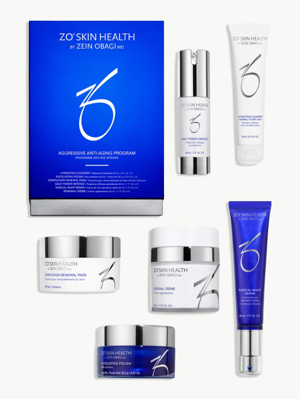 ZO Skin Health Aggressive Anti-Aging Program Kit