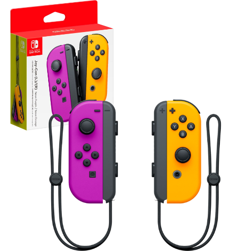 Joy-Con (L)/(R) Wireless Controller Neon Purple/Neon Orange