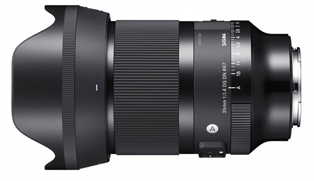 シグマ、ミラーレス専用大口径単焦点レンズ SIGMA 35mm F1.4 DG DN