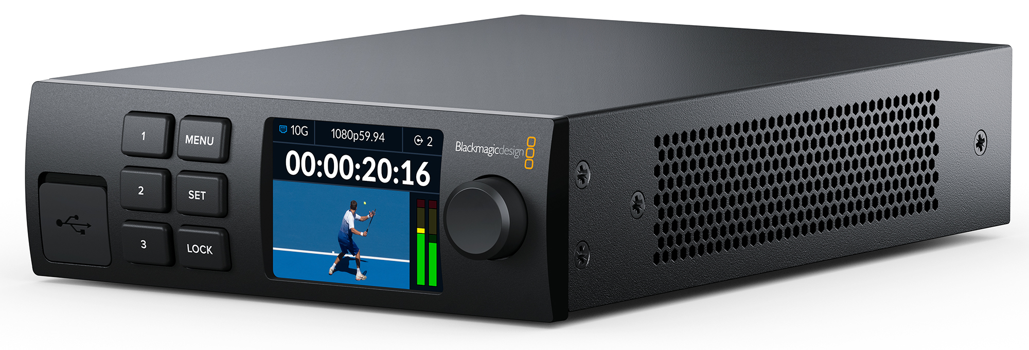 ブラックマジックデザイン、 10Gイーサネットを搭載したラックマウント