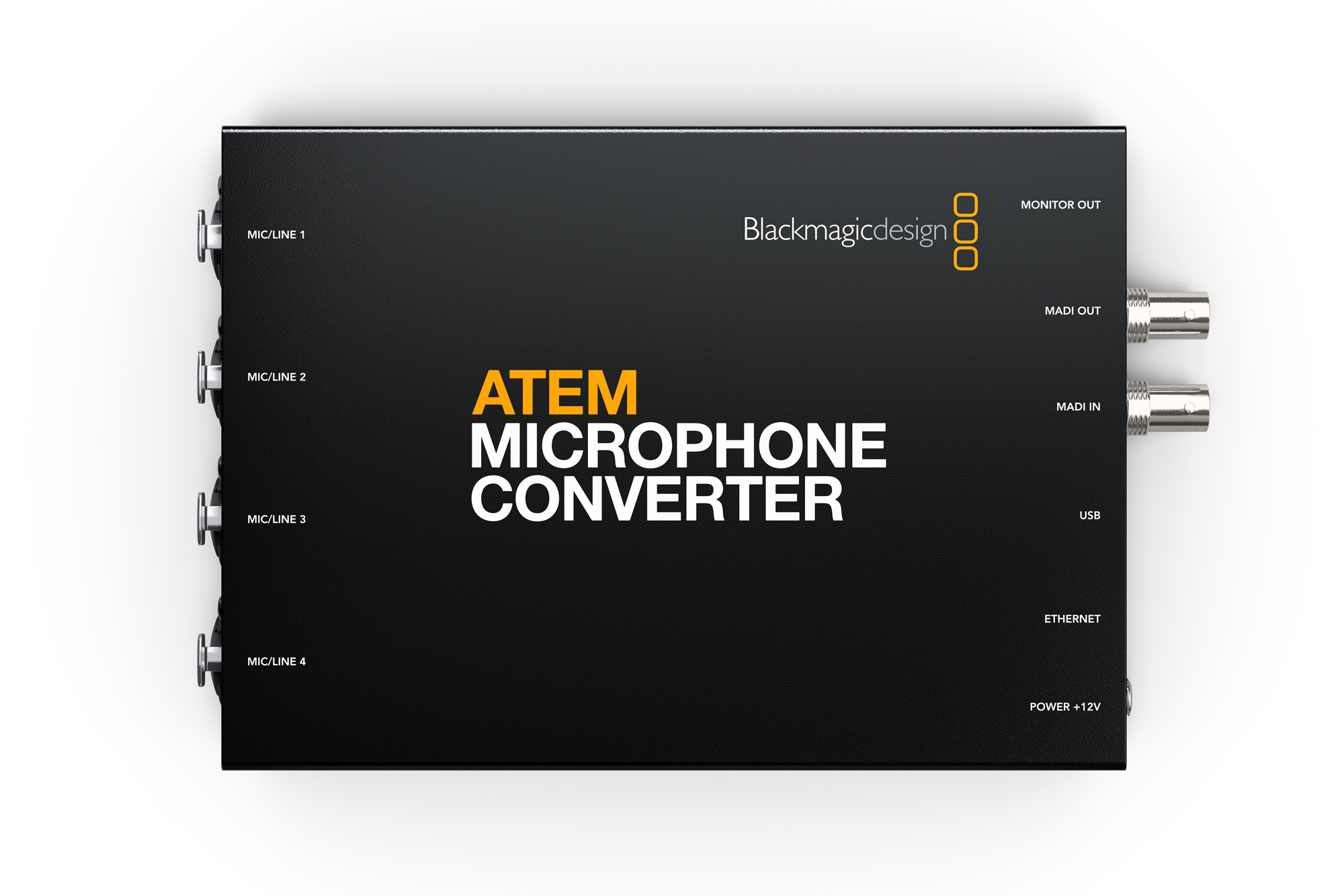 ブラックマジックデザイン、4つの入力を搭載したATEM Microphone