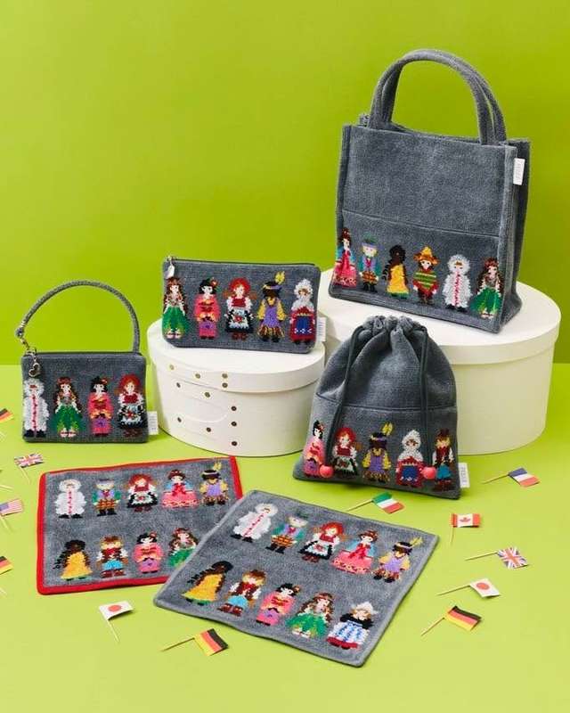 モフモフネコチャン バッグ L/MNC-260285(ペールピンク): LOVERARY BY