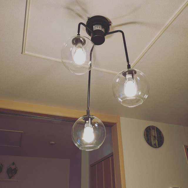 ペンダントライト VERRE 3T(グレー) | ニトリネット【公式】 家具