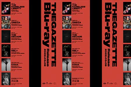 the GazettE、DVDライブ映像全6作品をBlu-ray化 ! – ROCKの総合情報