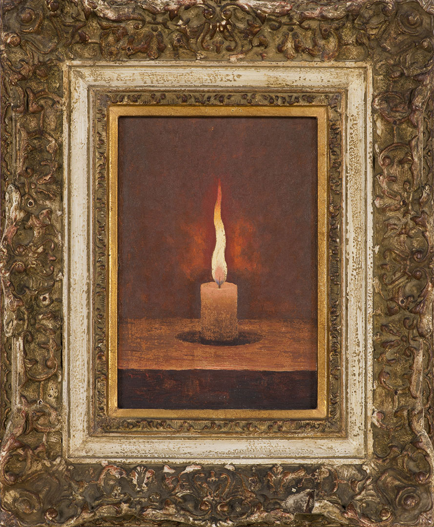 蝋燭 | 高島野十郎の世界 | 福岡県立バーチャル美術館