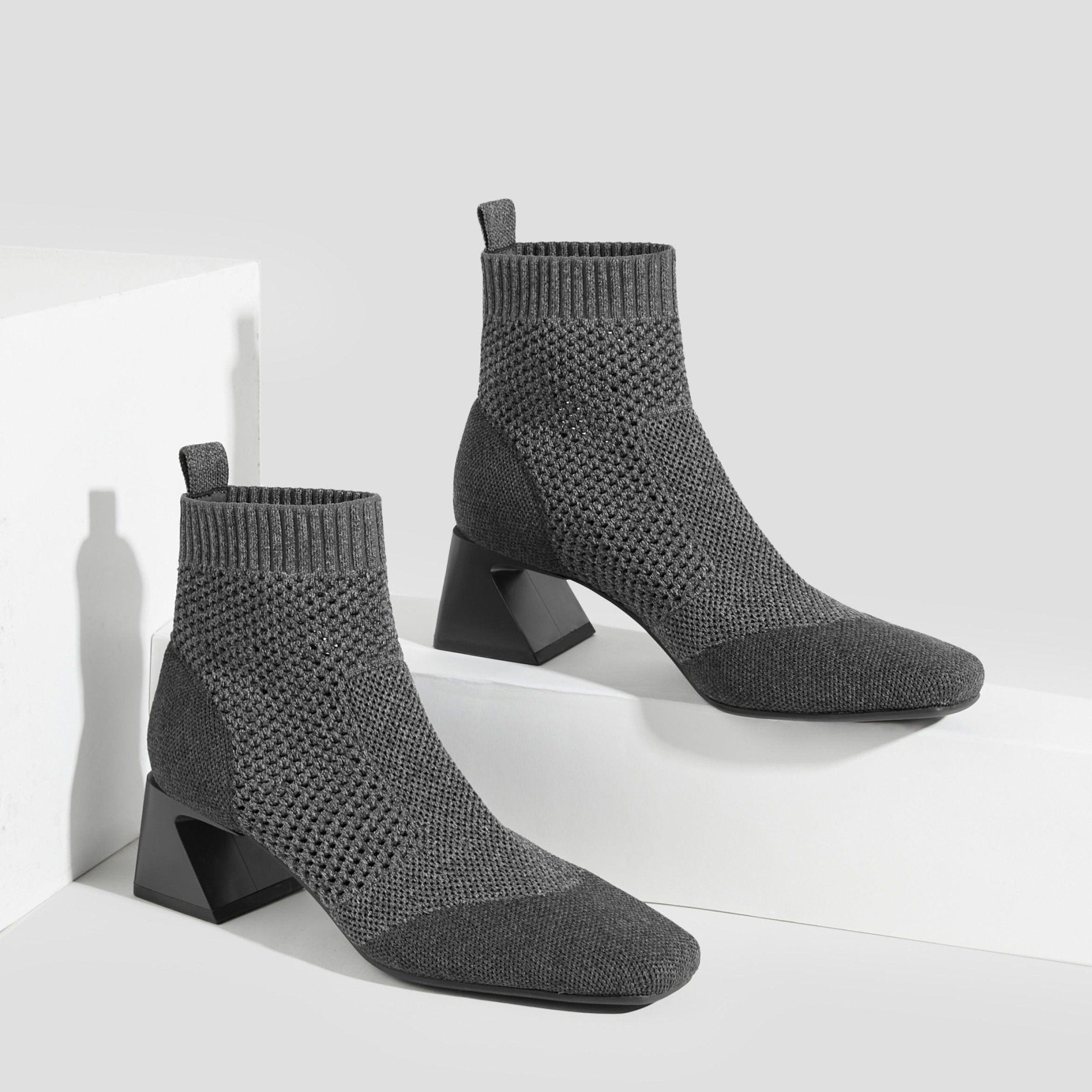 Melissa 2.0] スクエアトゥ レトロデザイン ショートブーツ – VIVAIA JAPAN