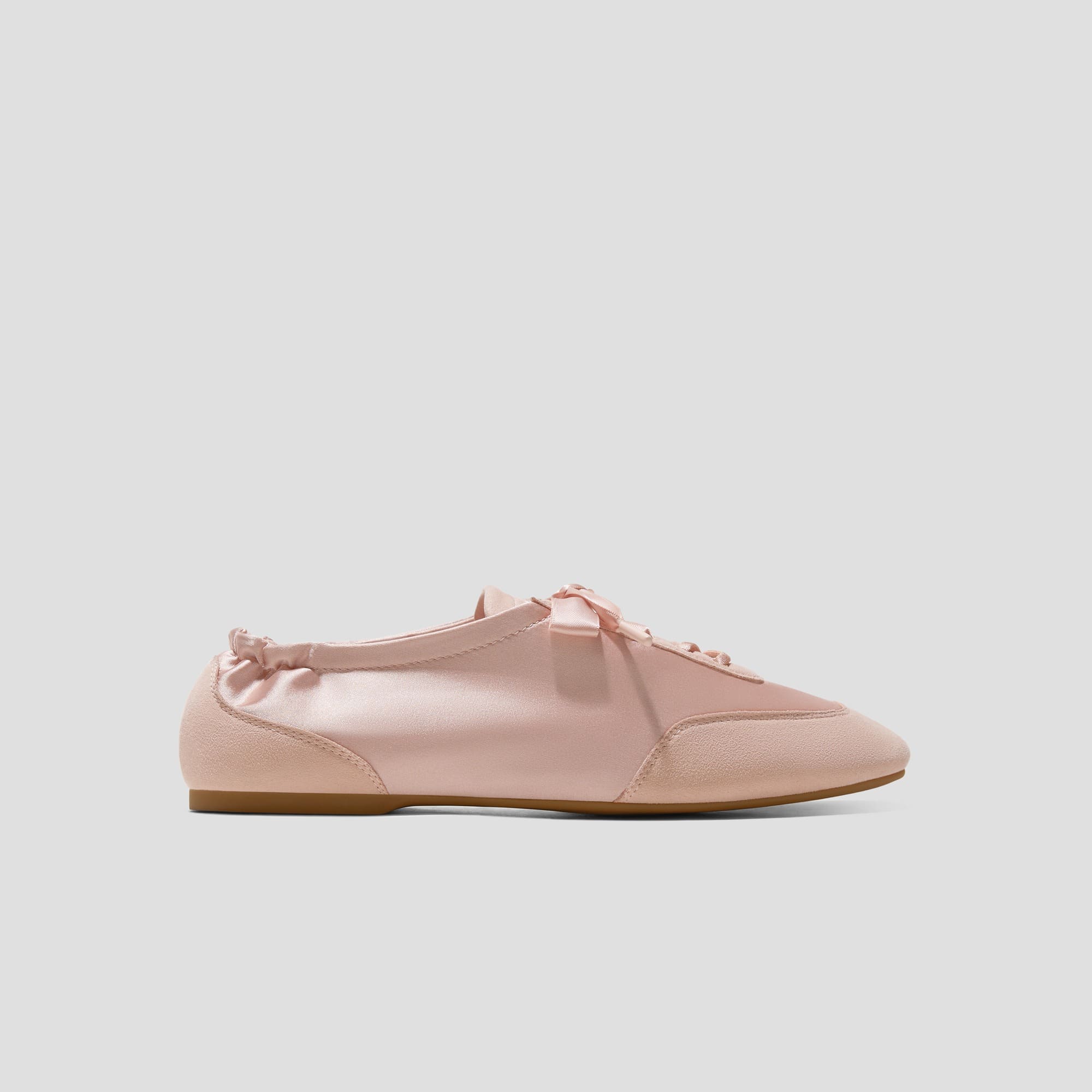 Cristina] レースアップ サテン スニーカーリーナ – VIVAIA JAPAN