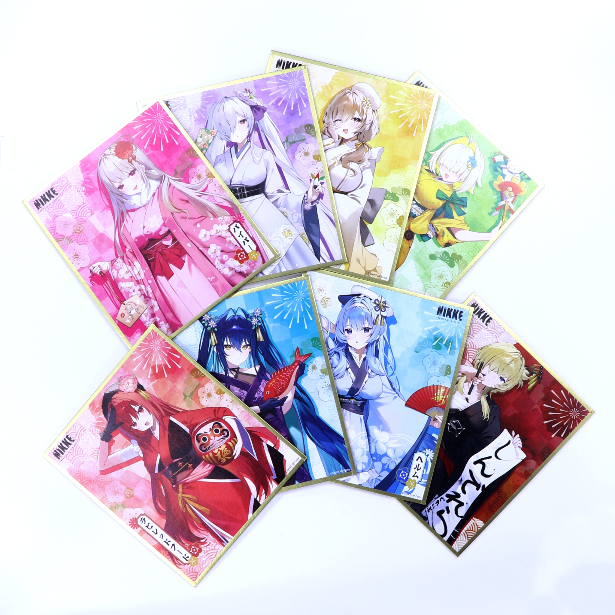 勝利の女神：NIKKE 新春フェア2026 トレーディング色紙 – viviON BLUE