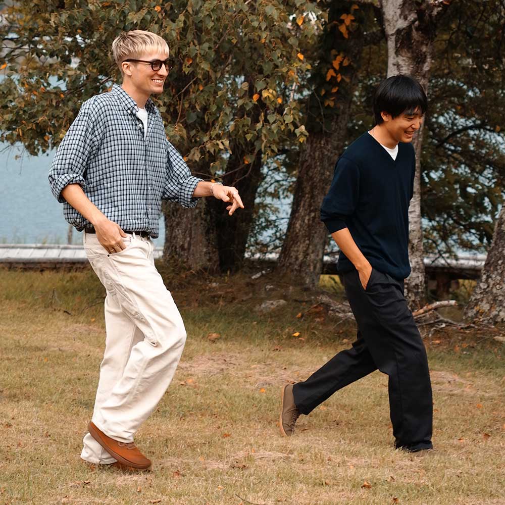 SENSUS MOC LACE UP LEATHER / センサス MOC レースアップレザー (M