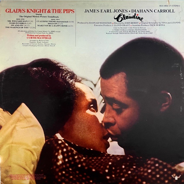 Gladys Knight & The Pips｜Claudine (LP)｜レコード通販