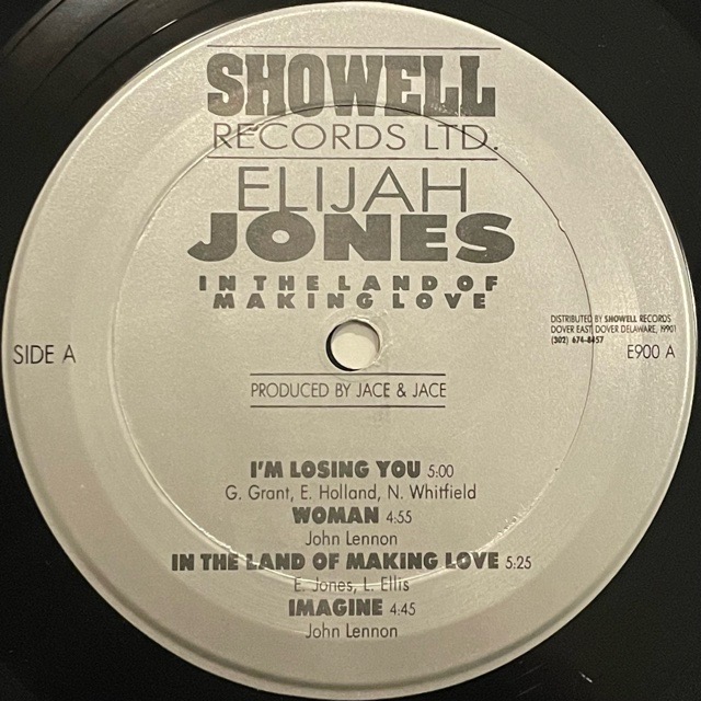 Elijah Jones｜In The Land Of Making Love (LP)｜レコード通販