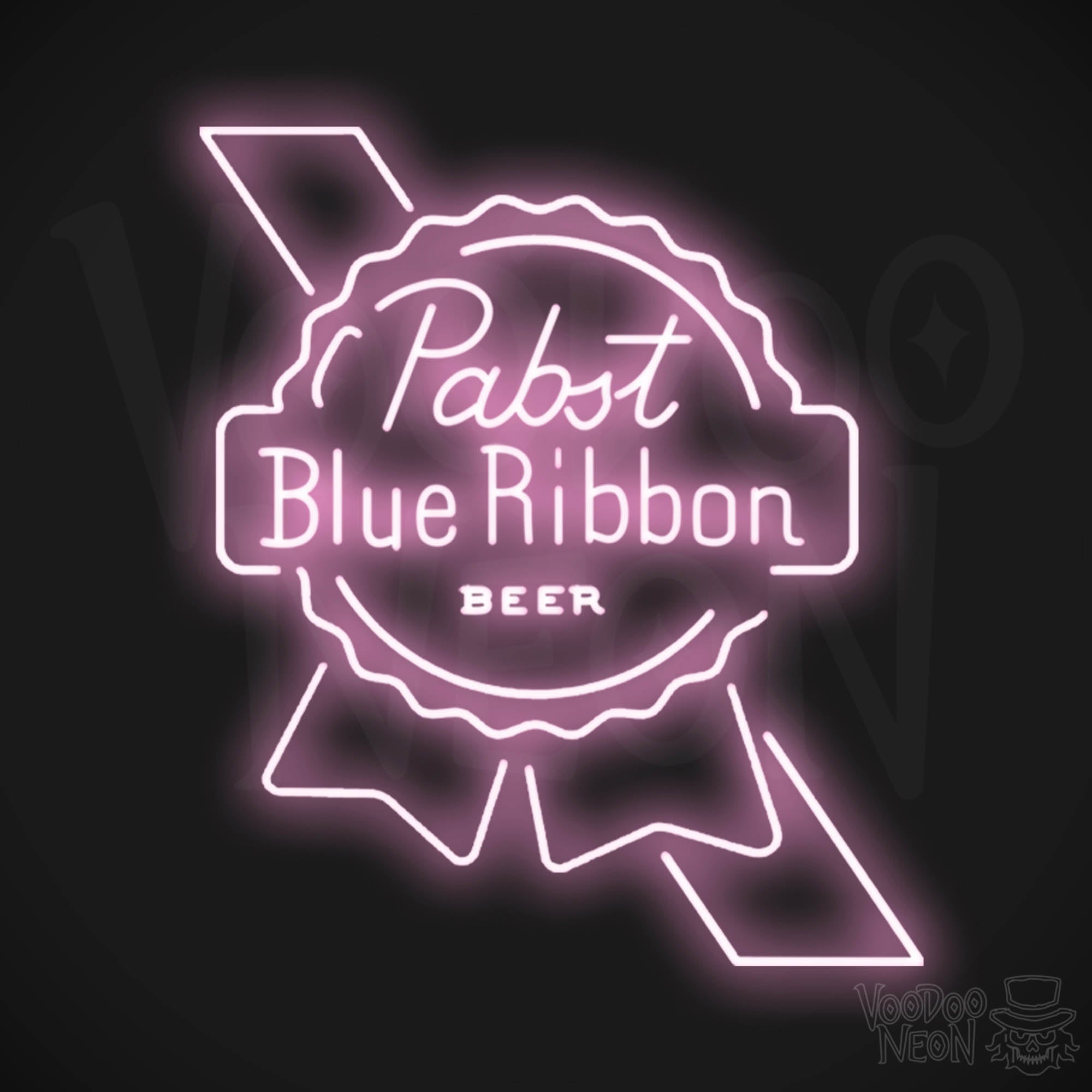 Neon Pabst Blue Ribbon Sign | Pabst Blue Ribbon Neon Sign | Beer
