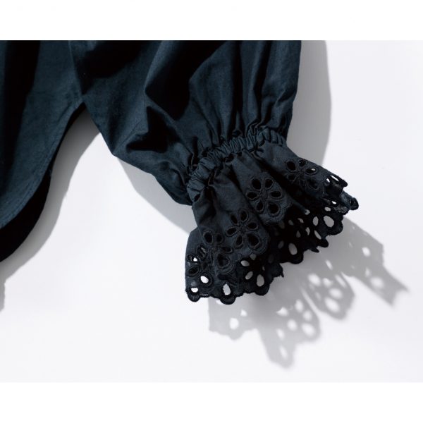 THE SHINZONEのレースカラーブラウス【STANDARD BOOK 2024Spring