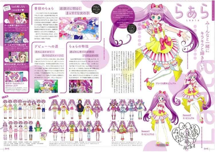 秘蔵資料800点超！「プリパラ」初の設定資料集、“ねむりのファルル
