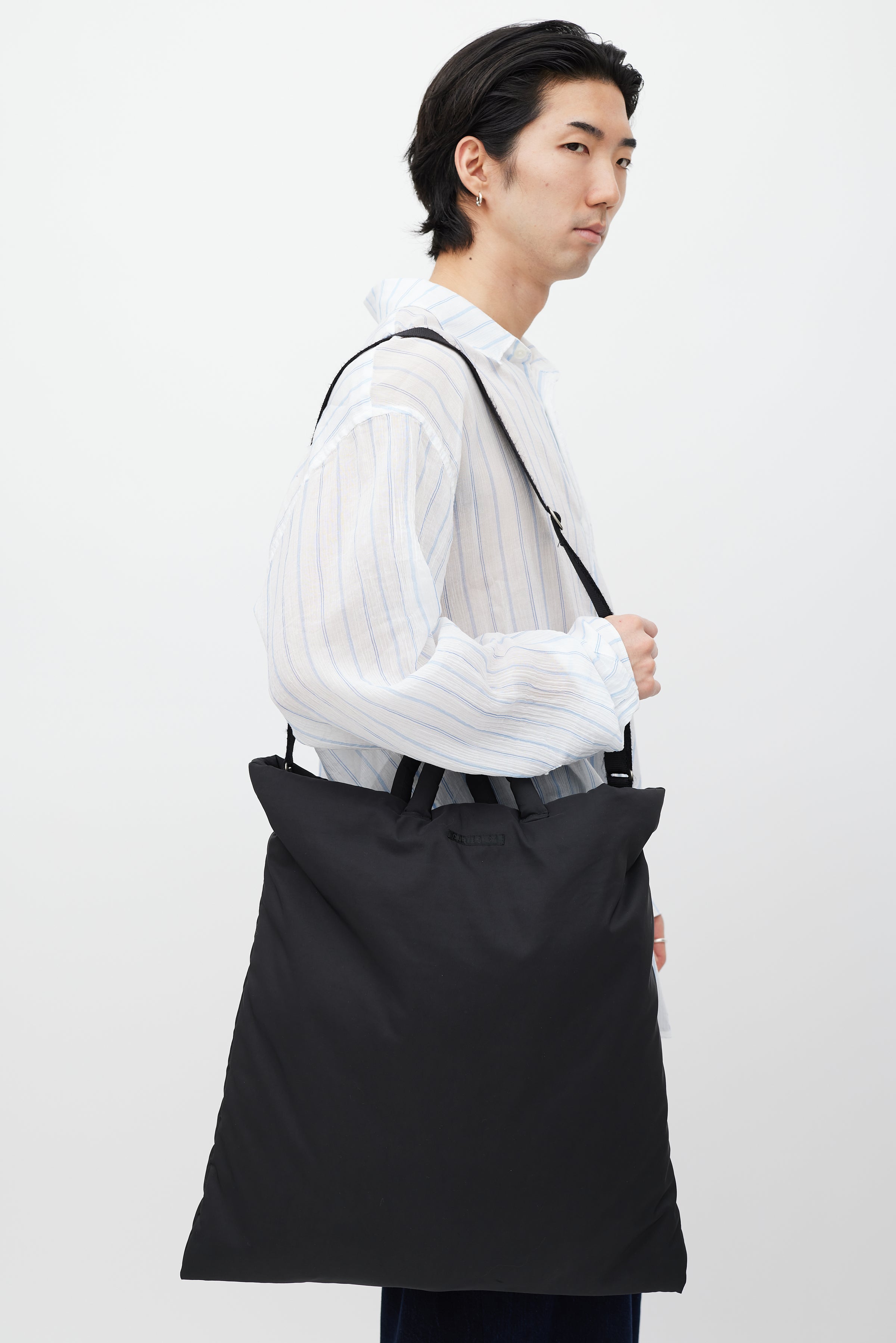 Our Legacy // Black Padded Big Pillow Tote – VSP Consignment