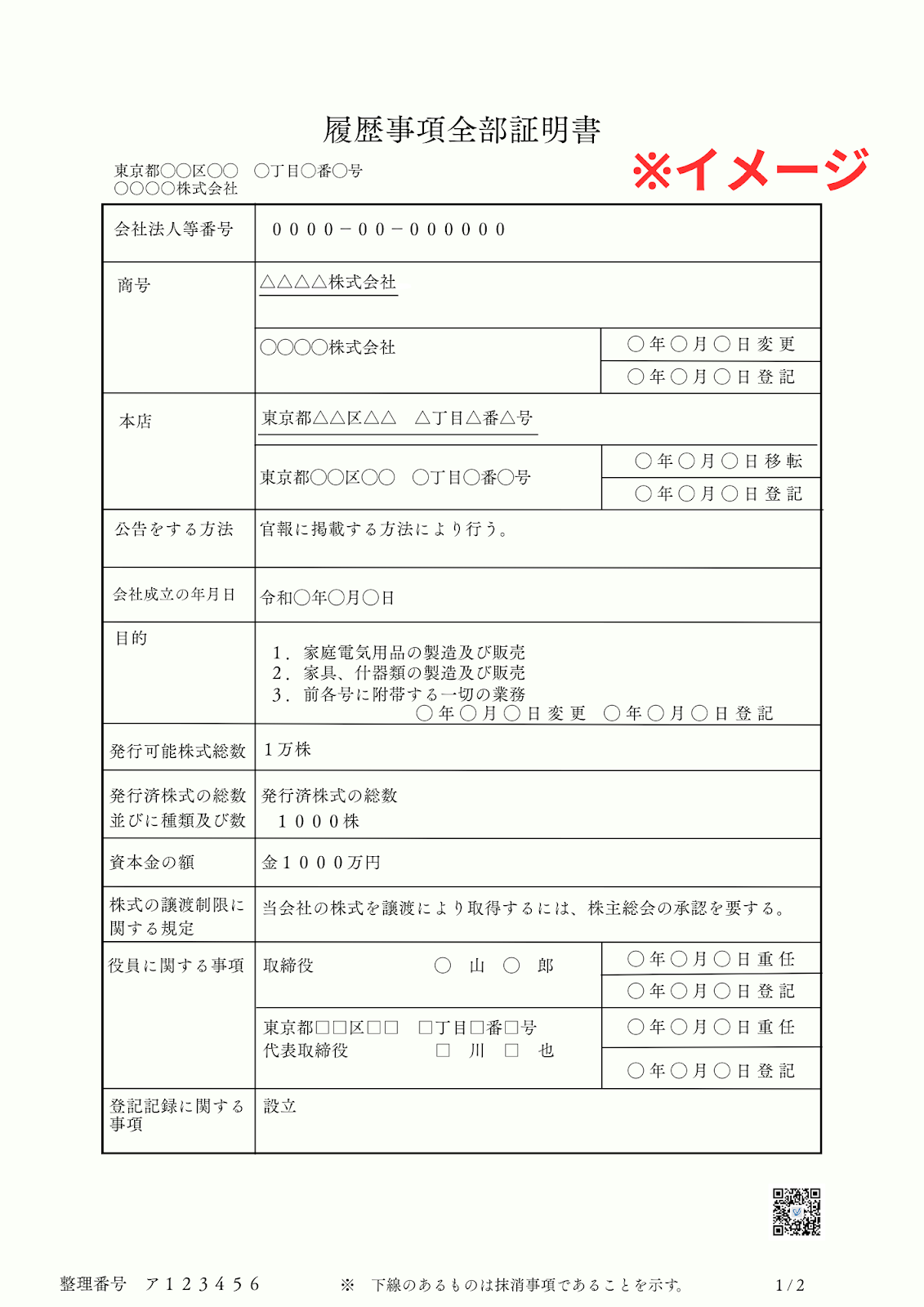 法人の登記簿謄本とは？見本と内容や取得方法・よくある質問について解説