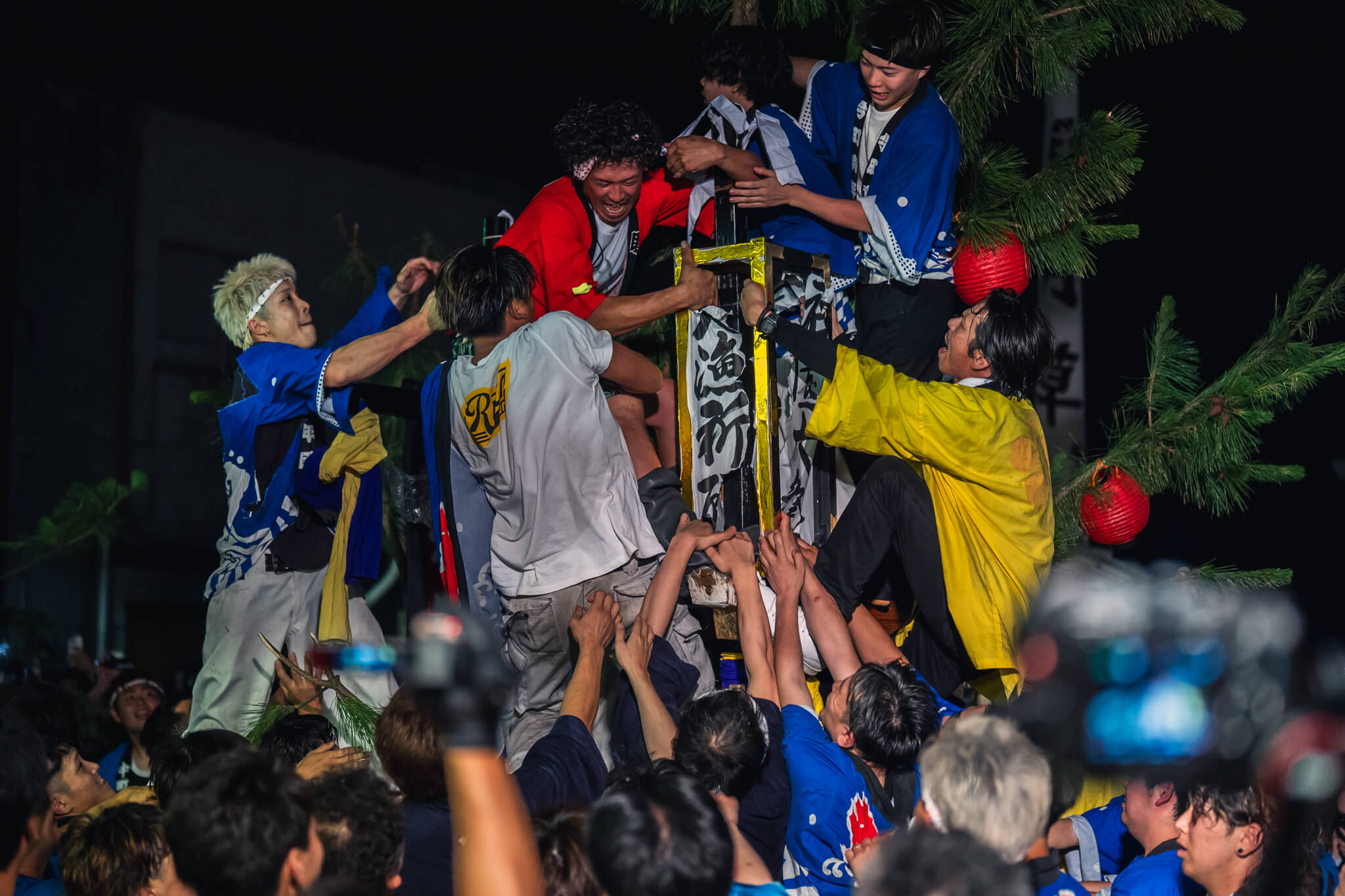写真】氷見祇園祭の太鼓台ぶつけ合い（2023/7/13-14）|VR:北陸