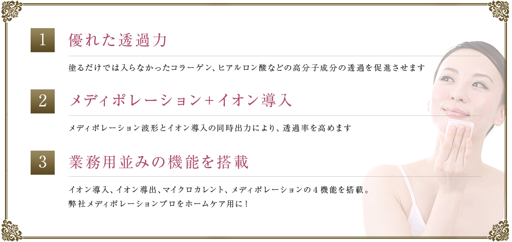 株式会社ワムのメディポレーションミニ