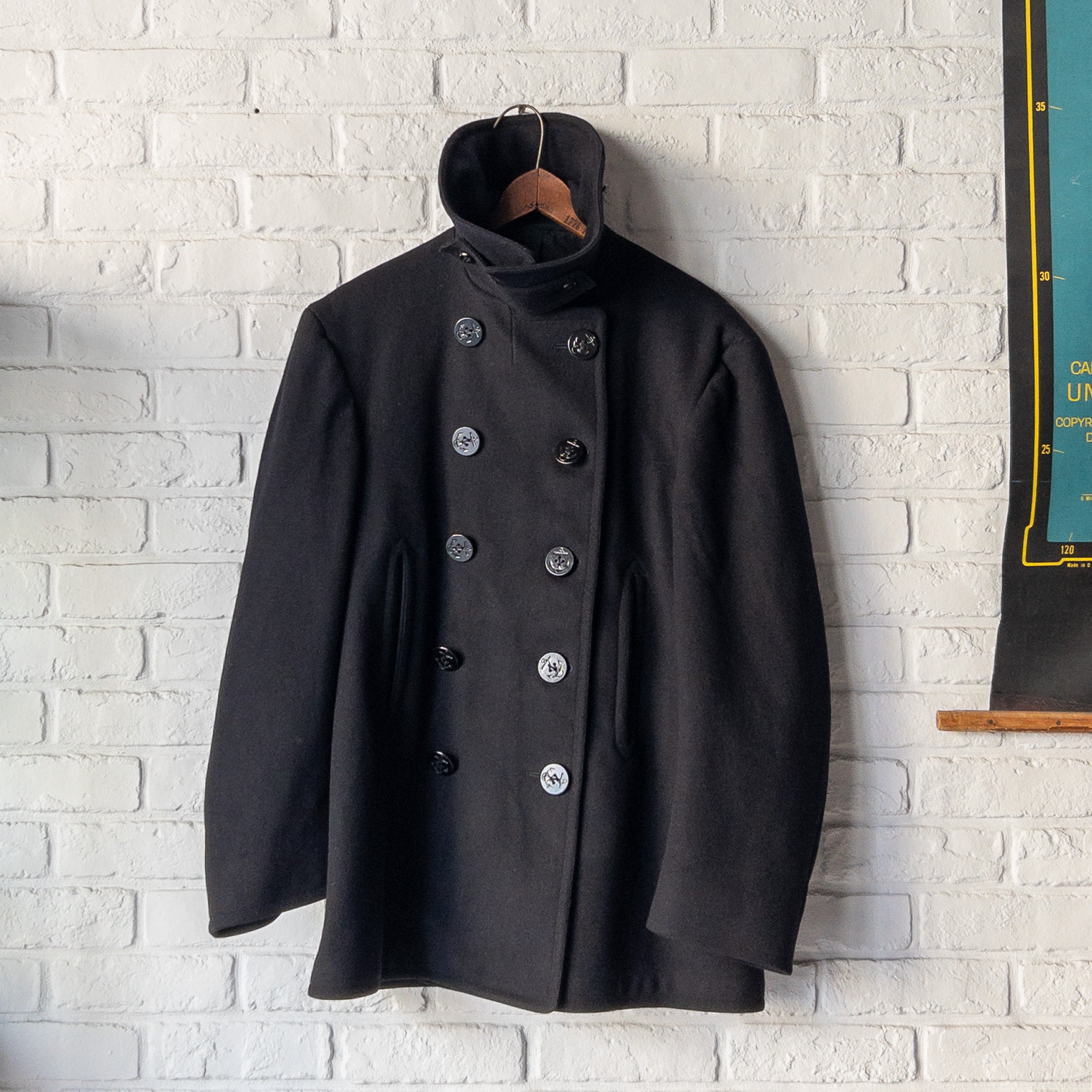 US NAVY P-COAT 1940'S VINTAGE(40) – WANDERER