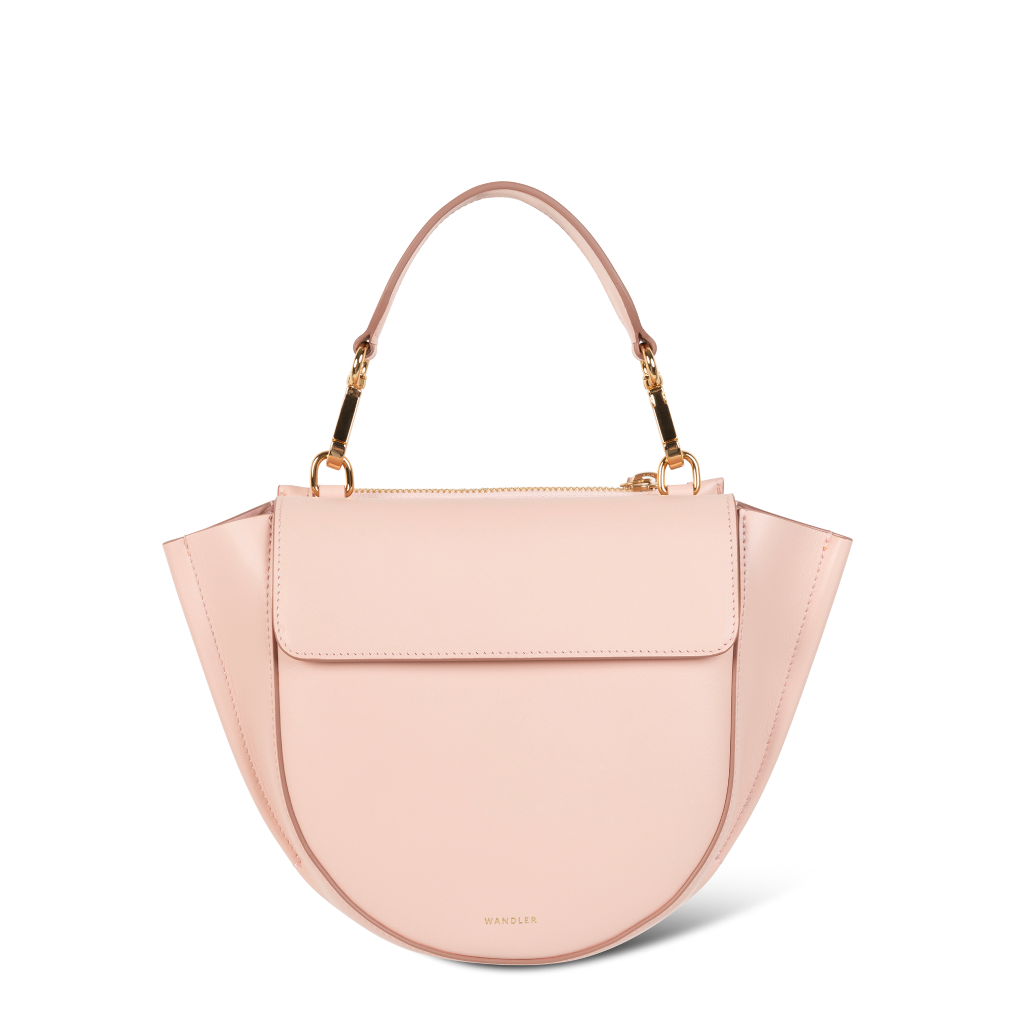 ホルテンシア ミニ ハンドバッグ - ROSE PETAL | 【Wandler